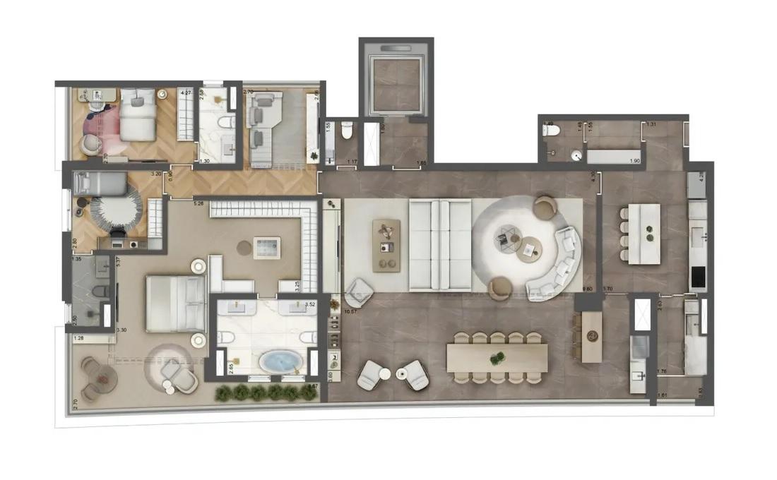 Apartamento, 4 quartos, 166234 m² - Foto 26