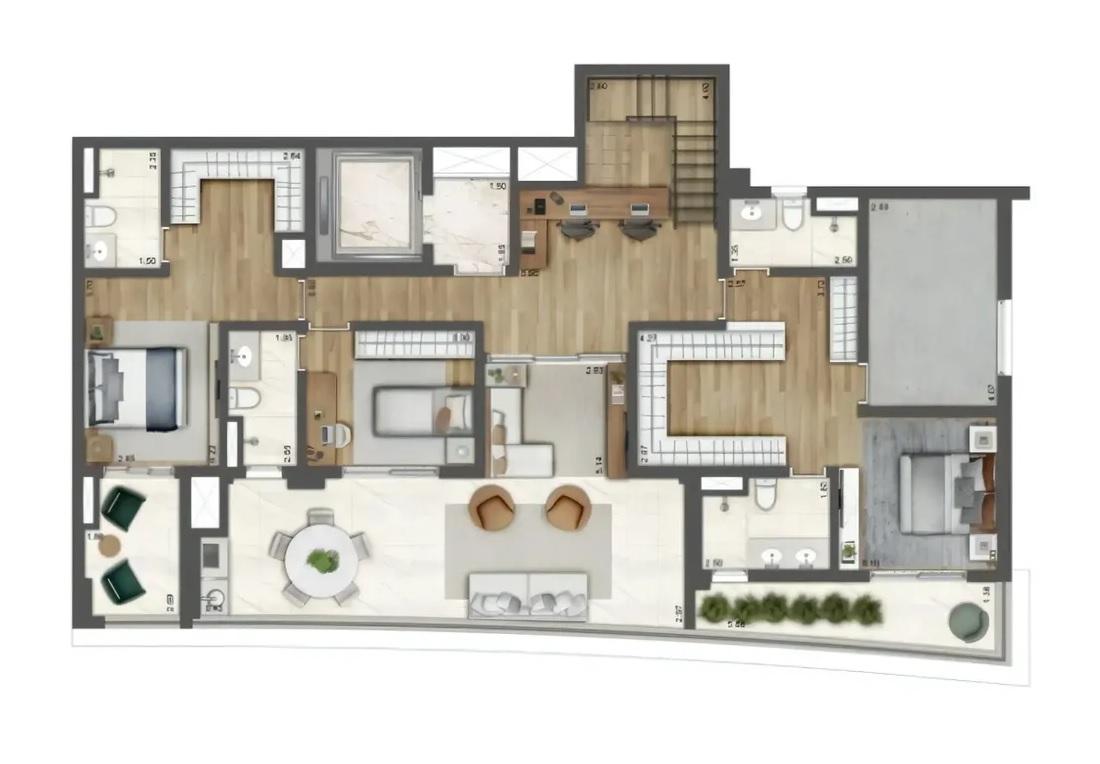 Apartamento, 4 quartos, 166234 m² - Foto 29