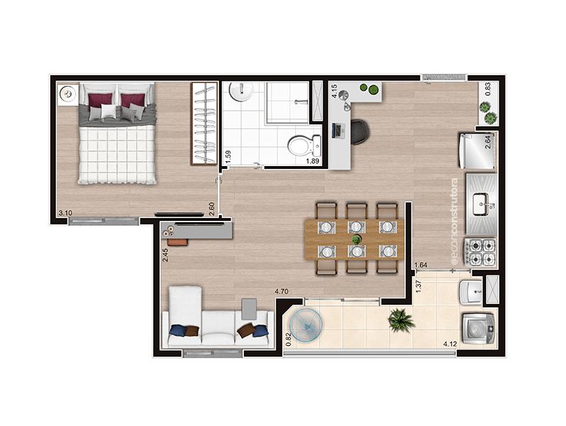 Casa, 2 quartos, 4150 m² - Foto 25