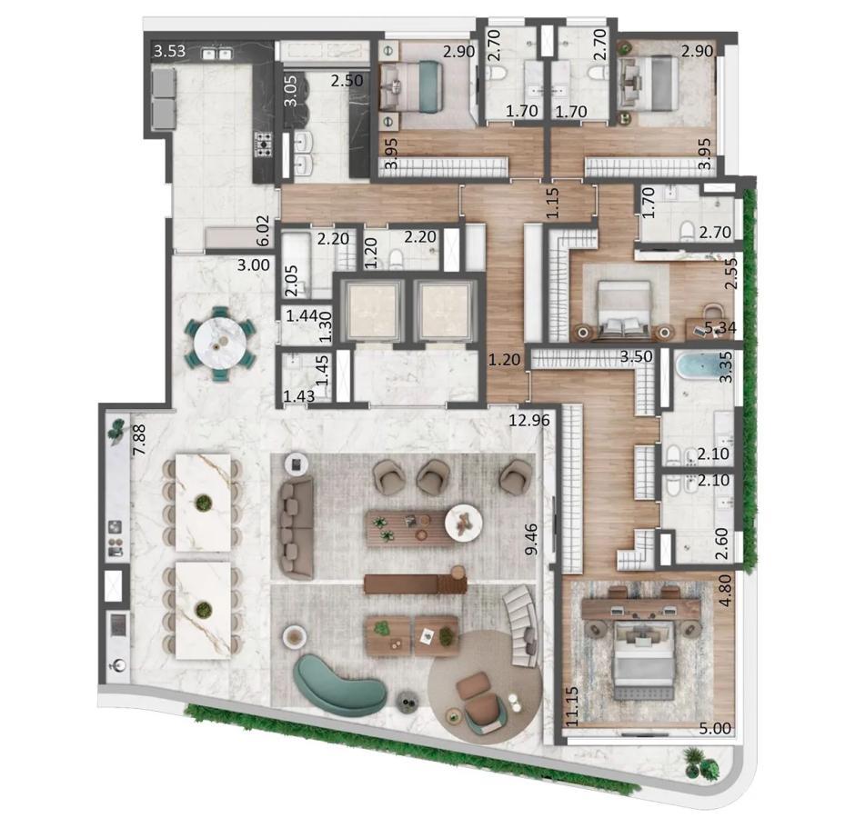 Apartamento, 5 quartos, 29868 m² - Foto 46