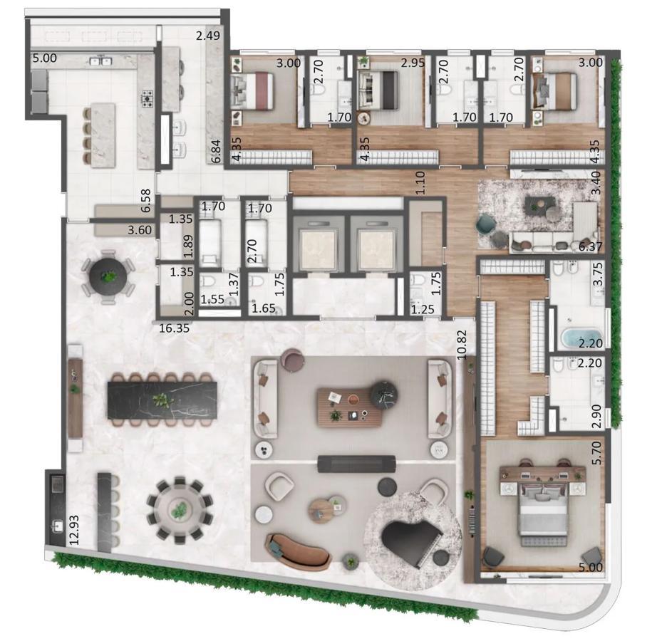 Apartamento, 5 quartos, 29868 m² - Foto 51