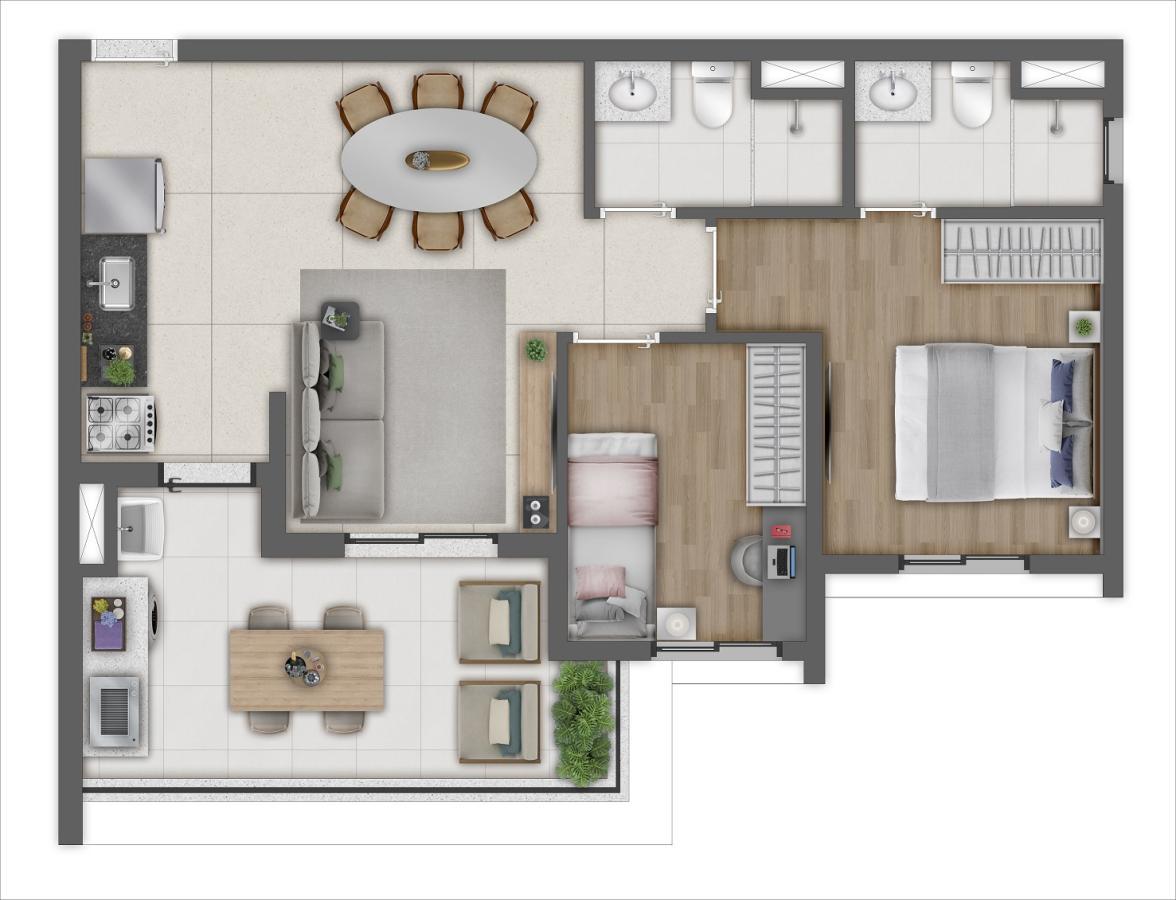 Apartamento, 3 quartos, 5769 m² - Foto 28