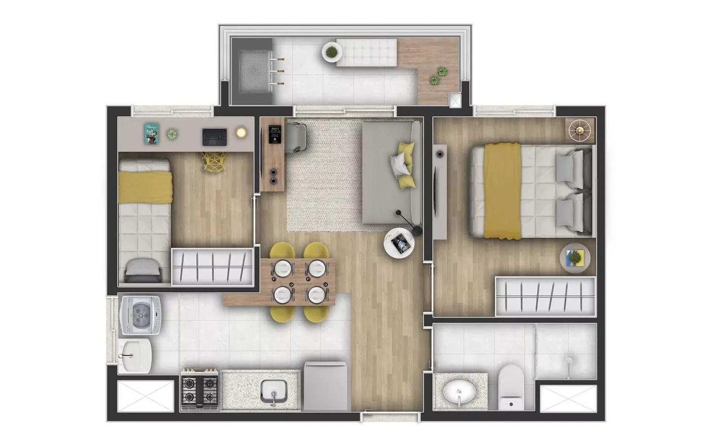 Apartamento, 2 quartos, 3638 m² - Foto 30