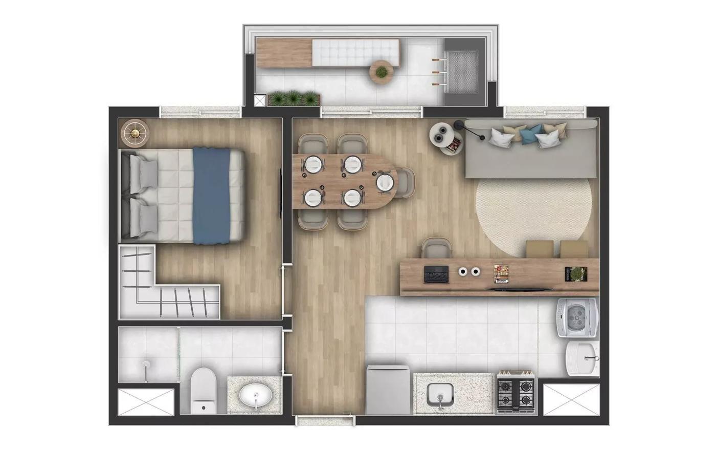 Apartamento, 2 quartos, 3638 m² - Foto 27