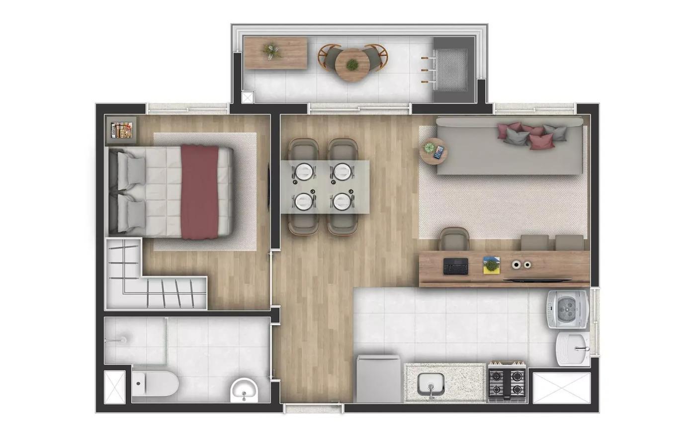 Apartamento, 2 quartos, 3638 m² - Foto 29