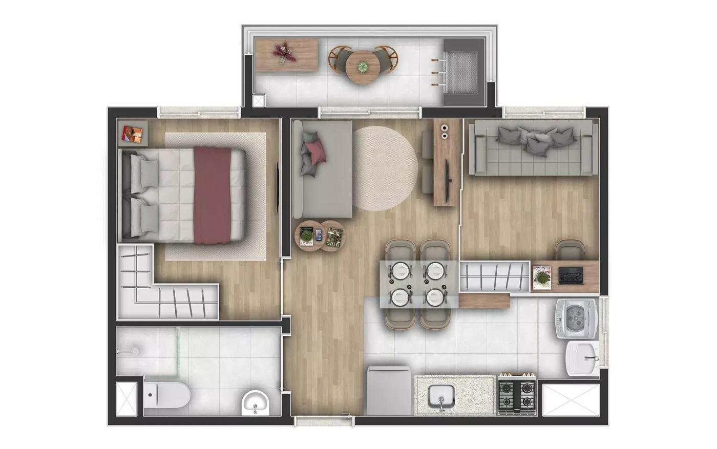 Apartamento, 2 quartos, 3638 m² - Foto 32