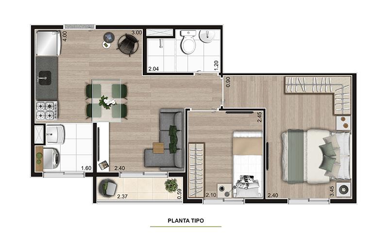 Casa, 2 quartos, 3739 m² - Foto 24