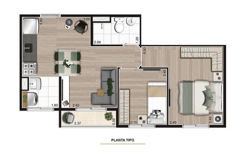 Casa, 2 quartos, 3739 m² - Foto 25