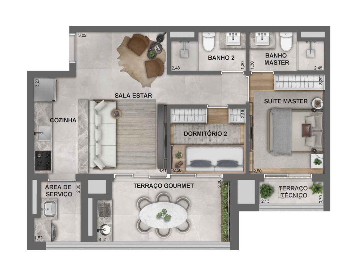Apartamento, 3 quartos, 22119 m² - Foto 27