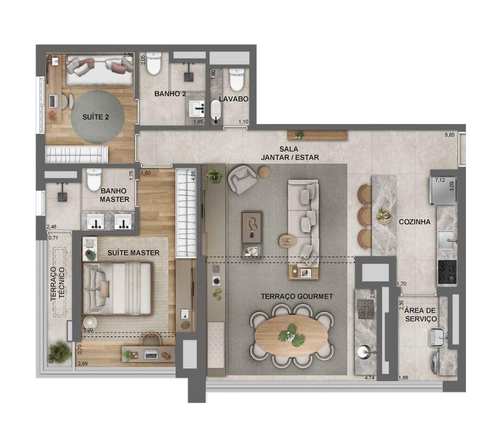 Apartamento, 3 quartos, 22119 m² - Foto 31