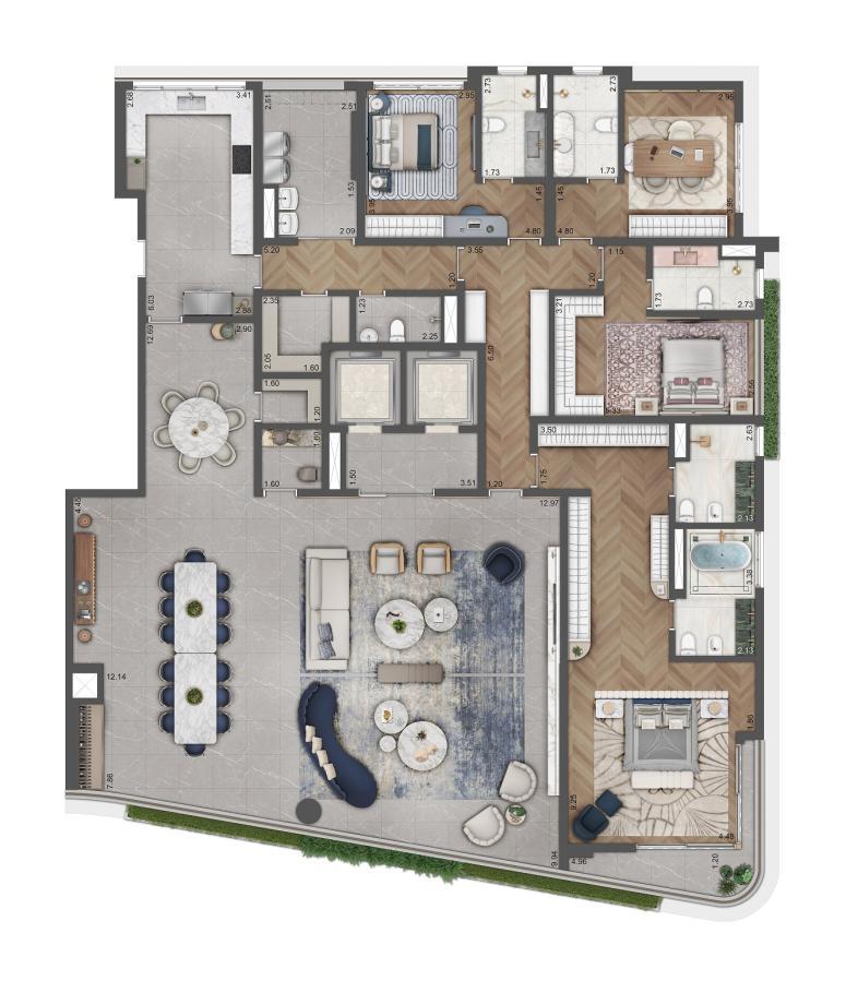 Apartamento, 5 quartos, 29868 m² - Foto 49