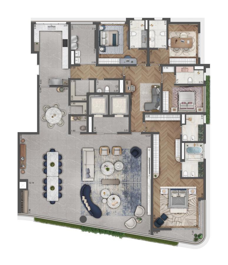 Apartamento, 5 quartos, 29868 m² - Foto 52