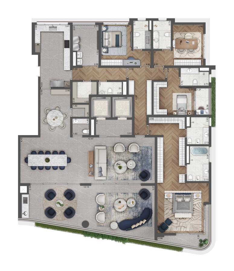 Apartamento, 5 quartos, 29868 m² - Foto 53