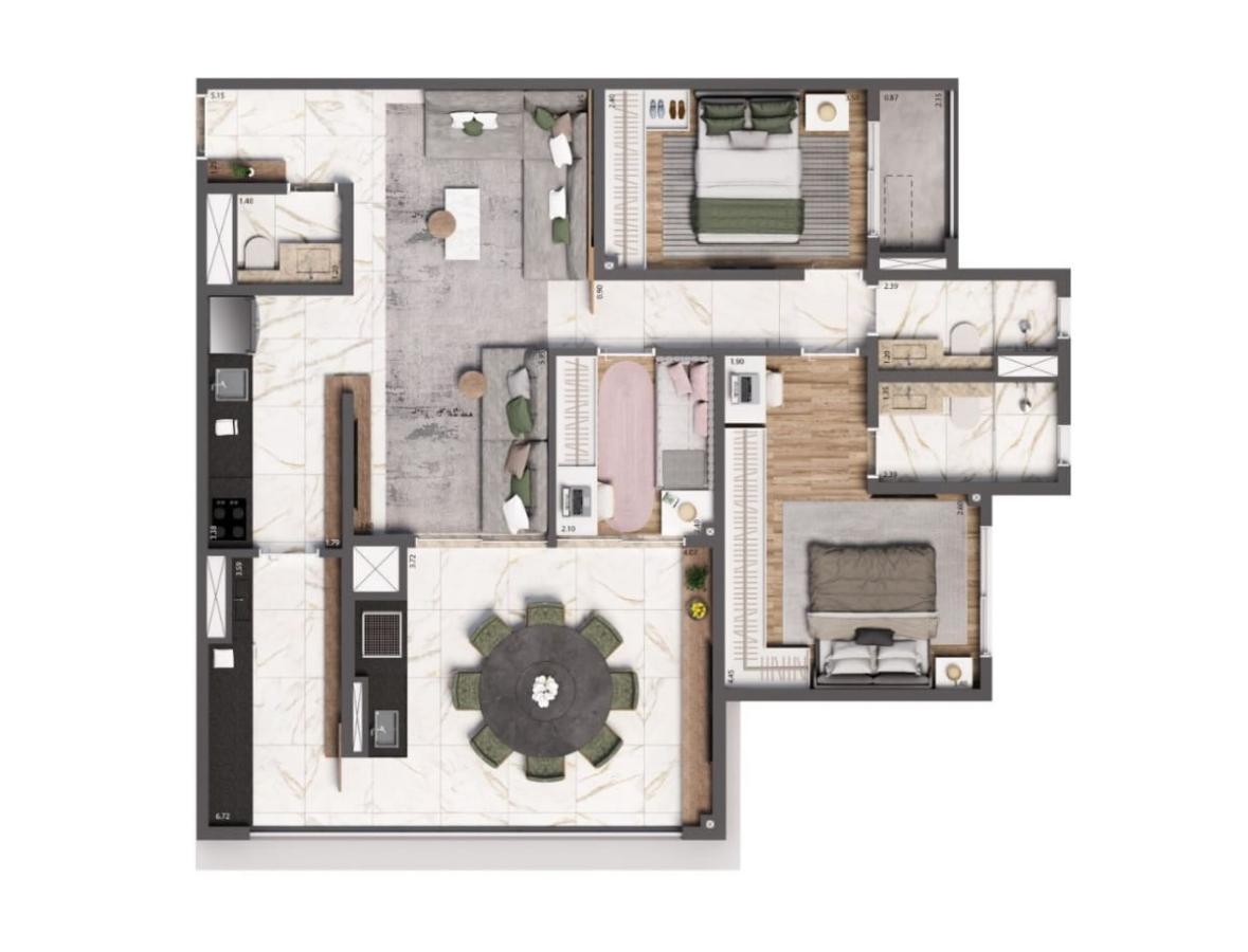 Apartamento, 4 quartos, 75123 m² - Foto 40