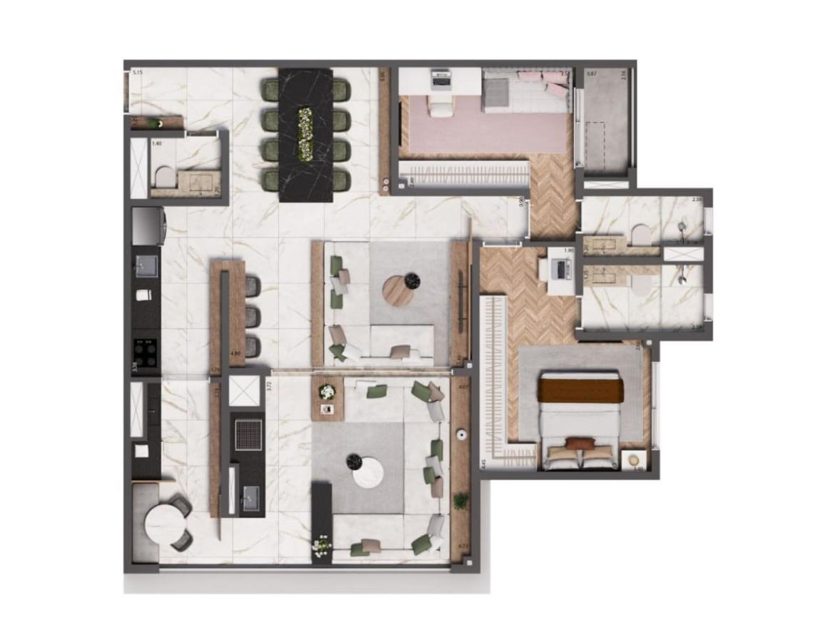 Apartamento, 4 quartos, 75123 m² - Foto 41