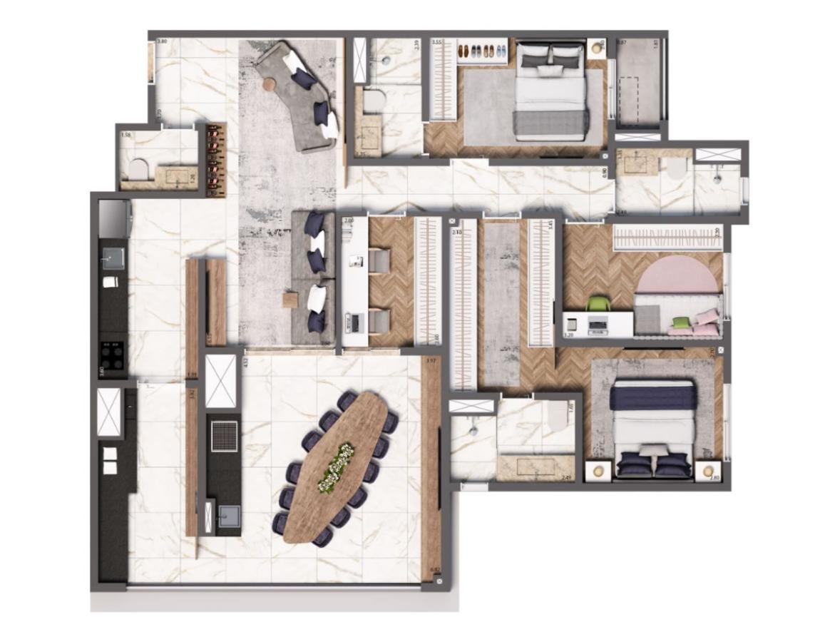Apartamento, 4 quartos, 75123 m² - Foto 43