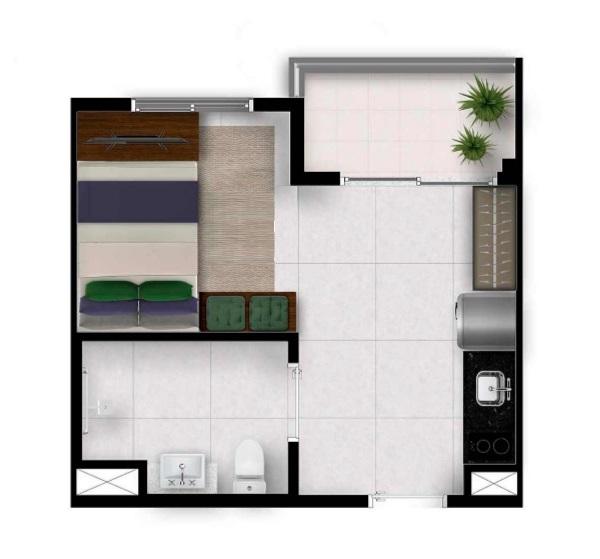 Apartamento, 1 quarto, 2531 m² - Foto 23