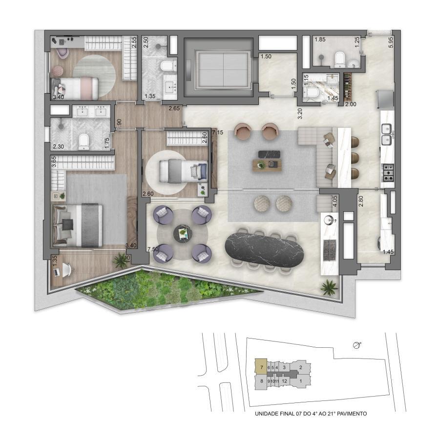 Apartamento, 3 quartos, 29162 m² - Foto 52
