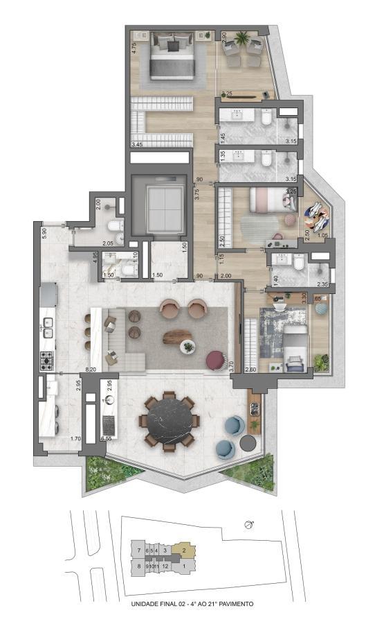 Apartamento, 3 quartos, 29162 m² - Foto 53