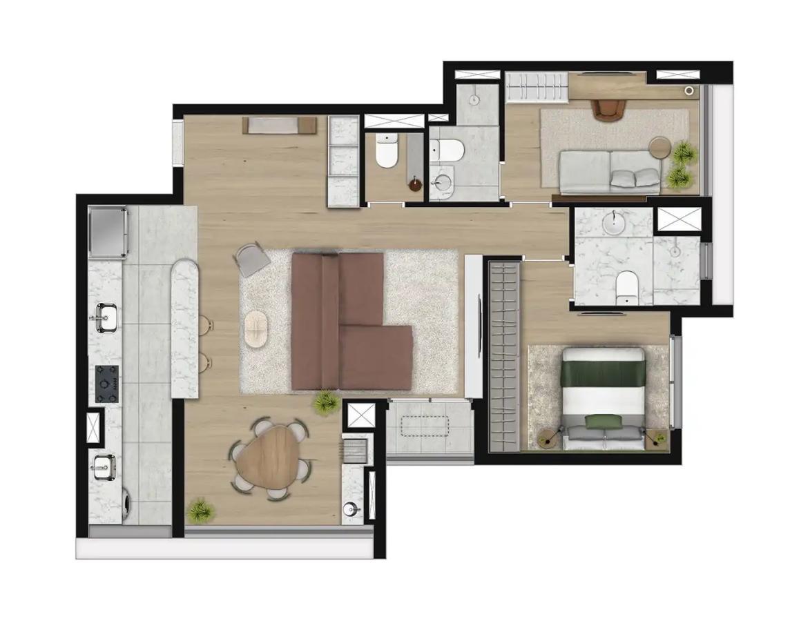 Apartamento, 3 quartos, 2588 m² - Foto 31