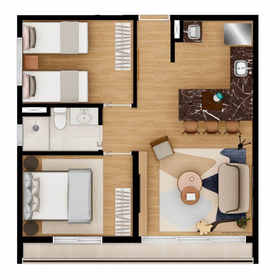 Apartamento, 2 quartos, 2448 m² - Foto 39