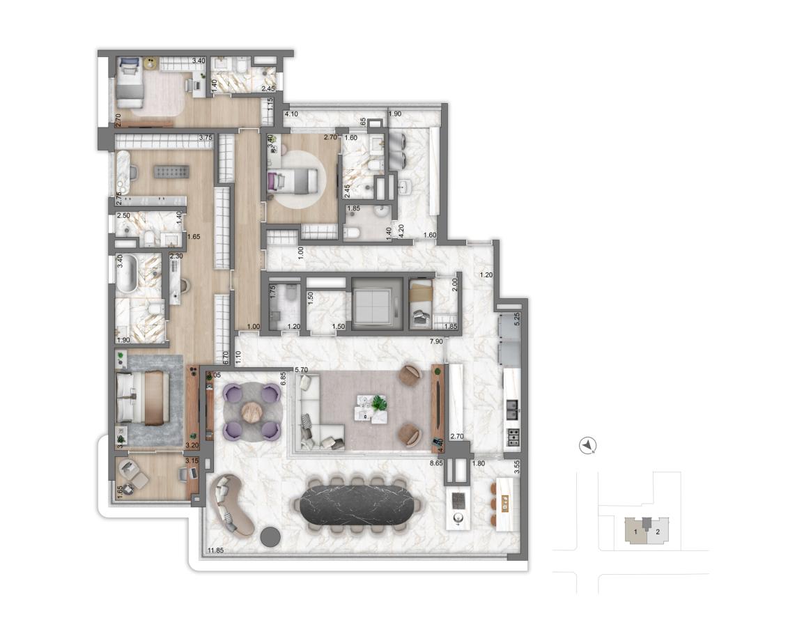 Apartamento, 4 quartos, 20251 m² - Foto 16