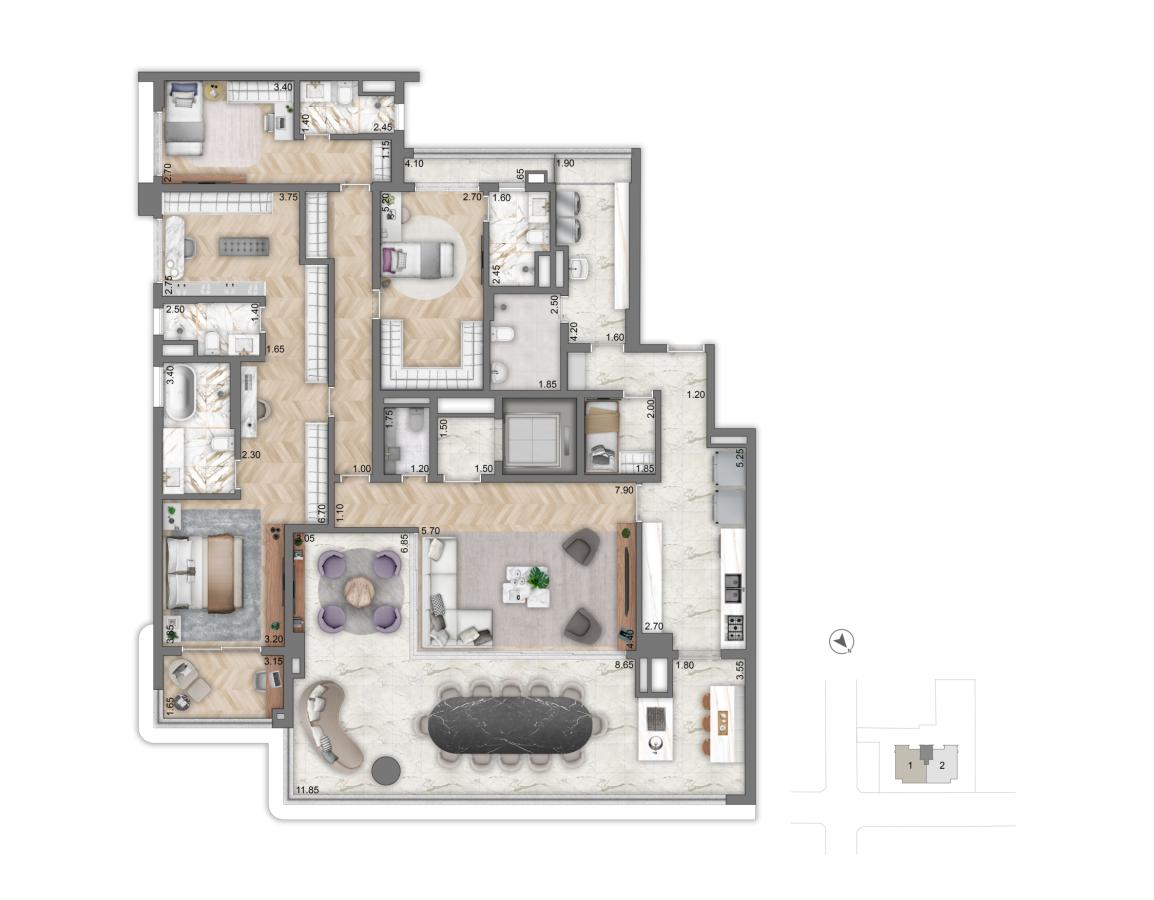 Apartamento, 4 quartos, 20251 m² - Foto 17