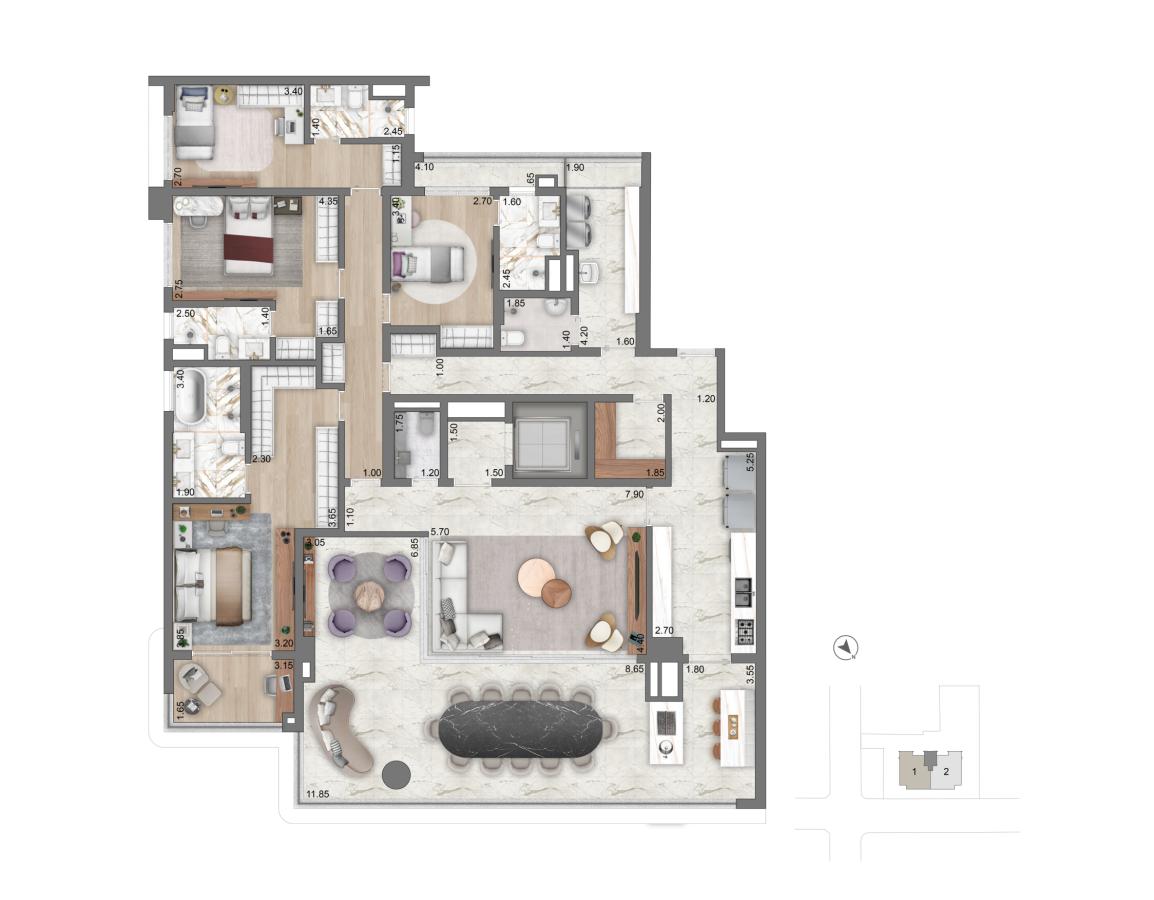 Apartamento, 4 quartos, 20251 m² - Foto 18