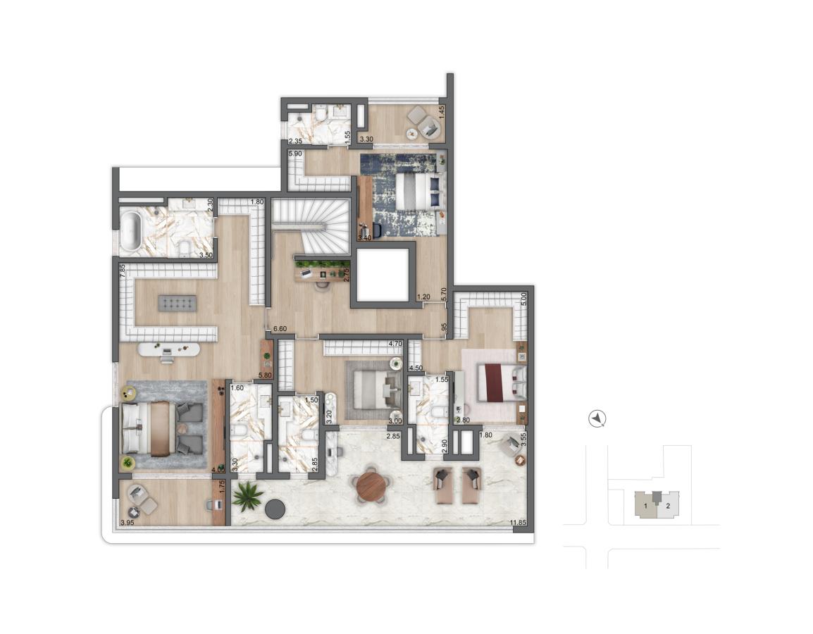 Apartamento, 4 quartos, 20251 m² - Foto 20