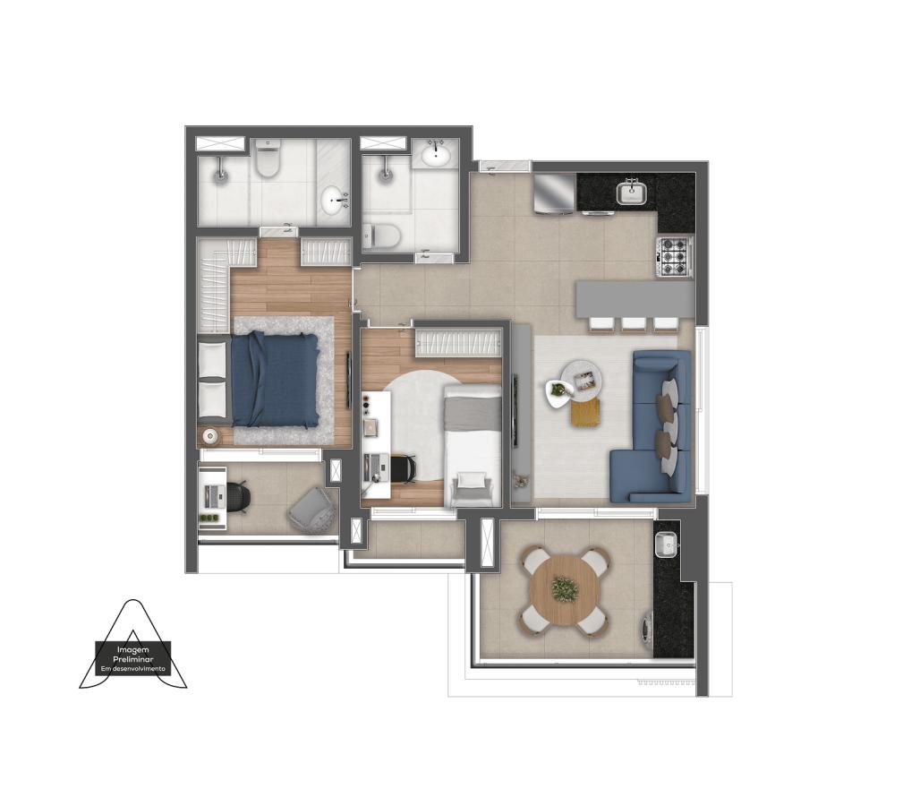 Apartamento, 3 quartos, 4093 m² - Foto 24