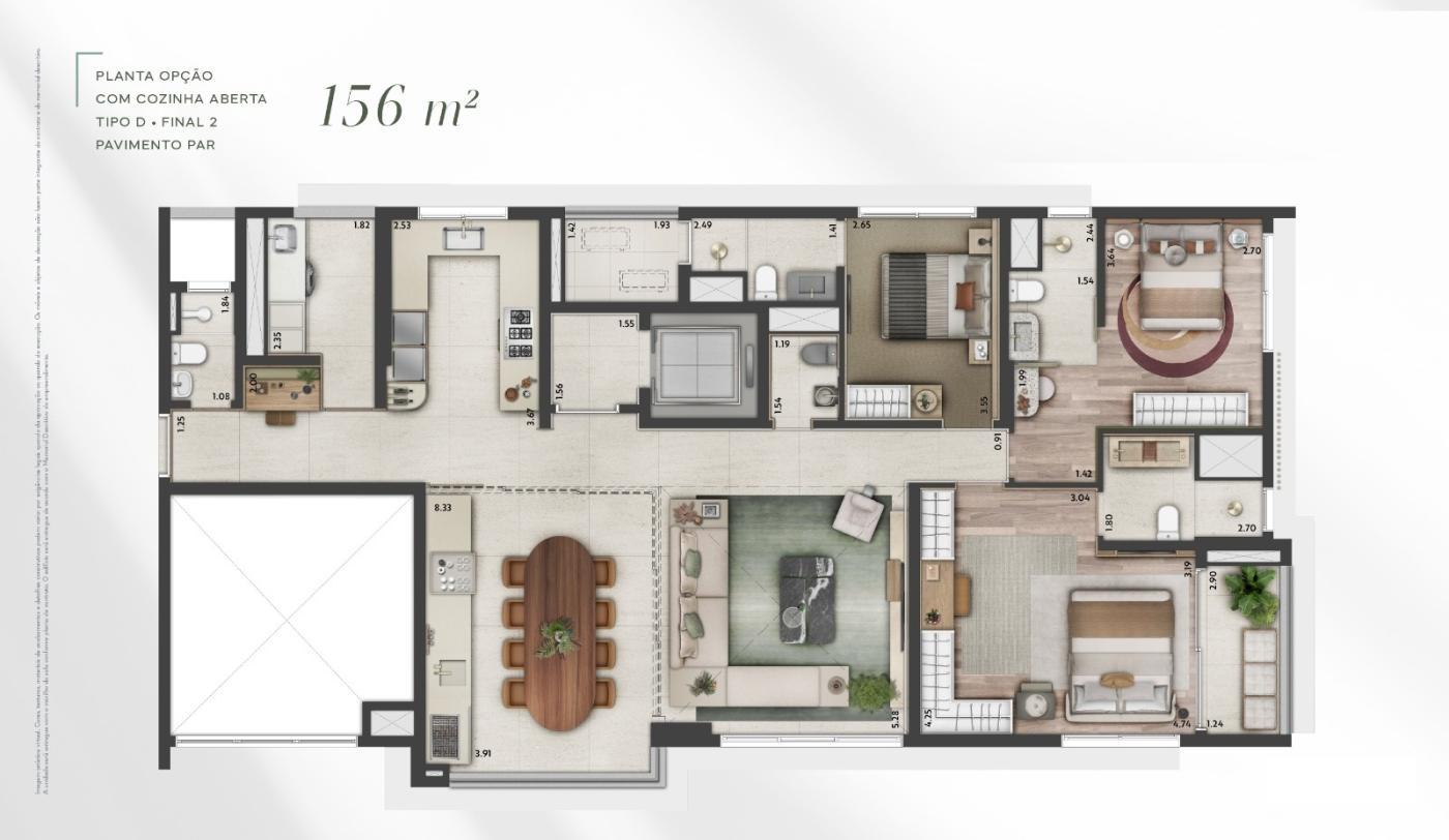 Apartamento, 3 quartos, 27157 m² - Foto 10