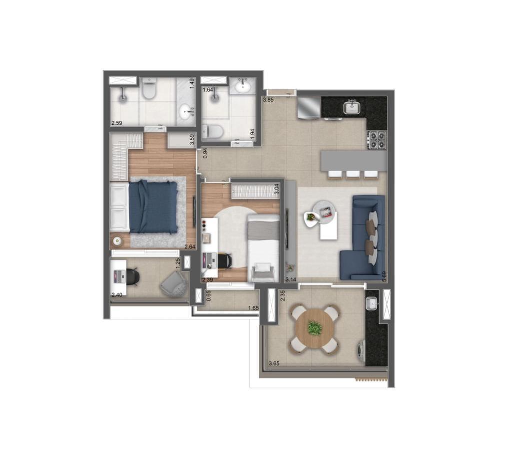 Apartamento, 3 quartos, 4093 m² - Foto 25