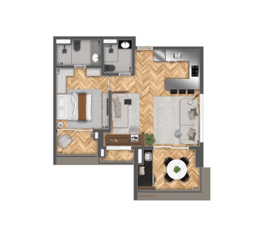 Apartamento, 3 quartos, 4093 m² - Foto 23