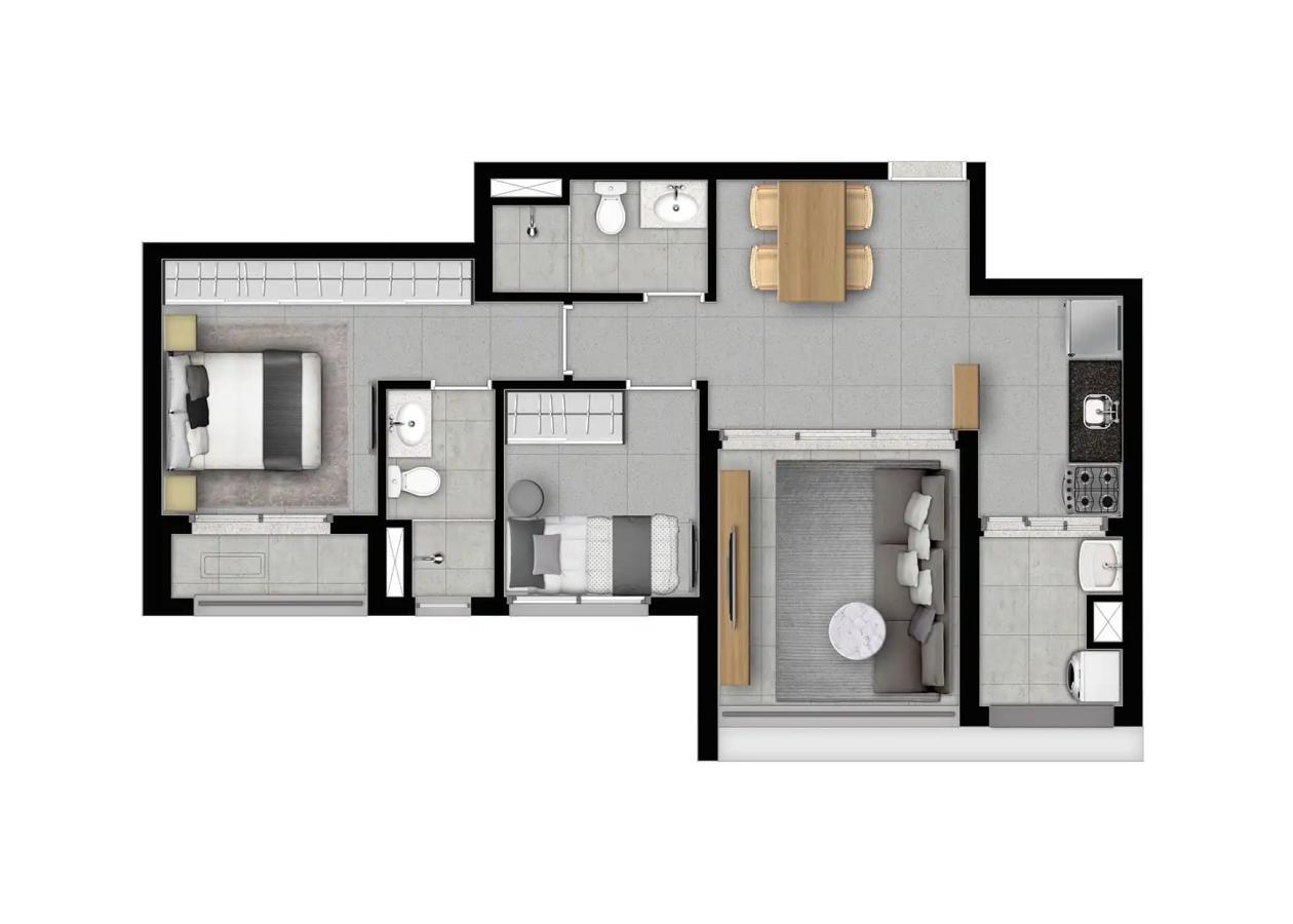 Apartamento, 3 quartos, 2590 m² - Foto 52