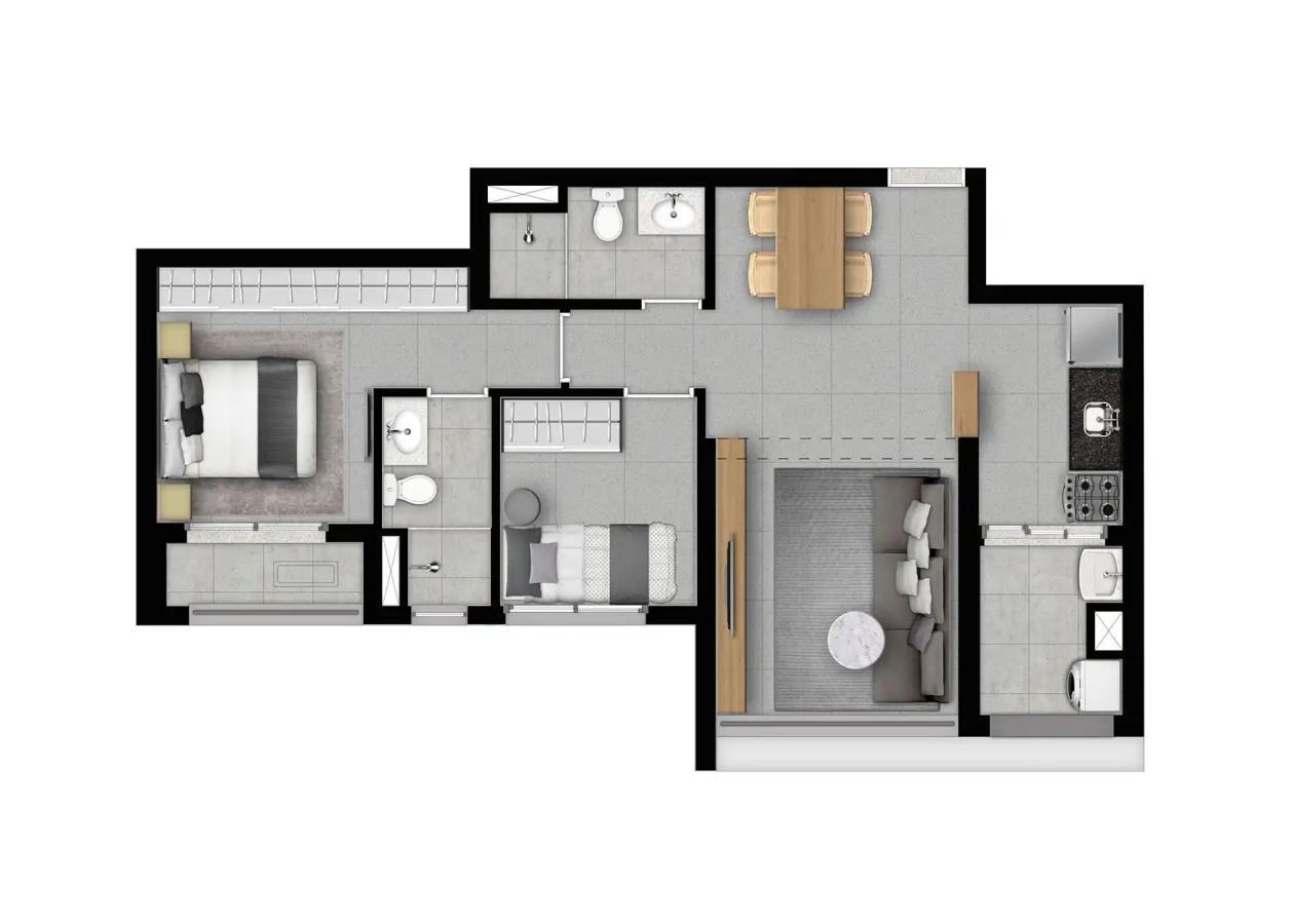 Apartamento, 3 quartos, 2590 m² - Foto 53