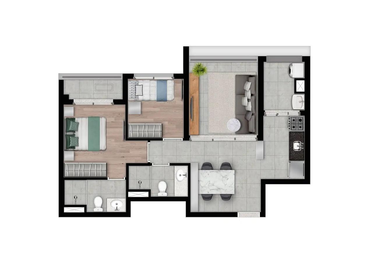 Apartamento, 3 quartos, 2590 m² - Foto 54