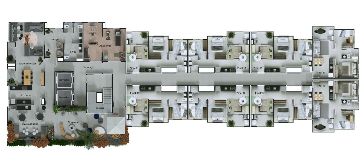 Apartamento, 2 quartos, 2469 m² - Foto 31