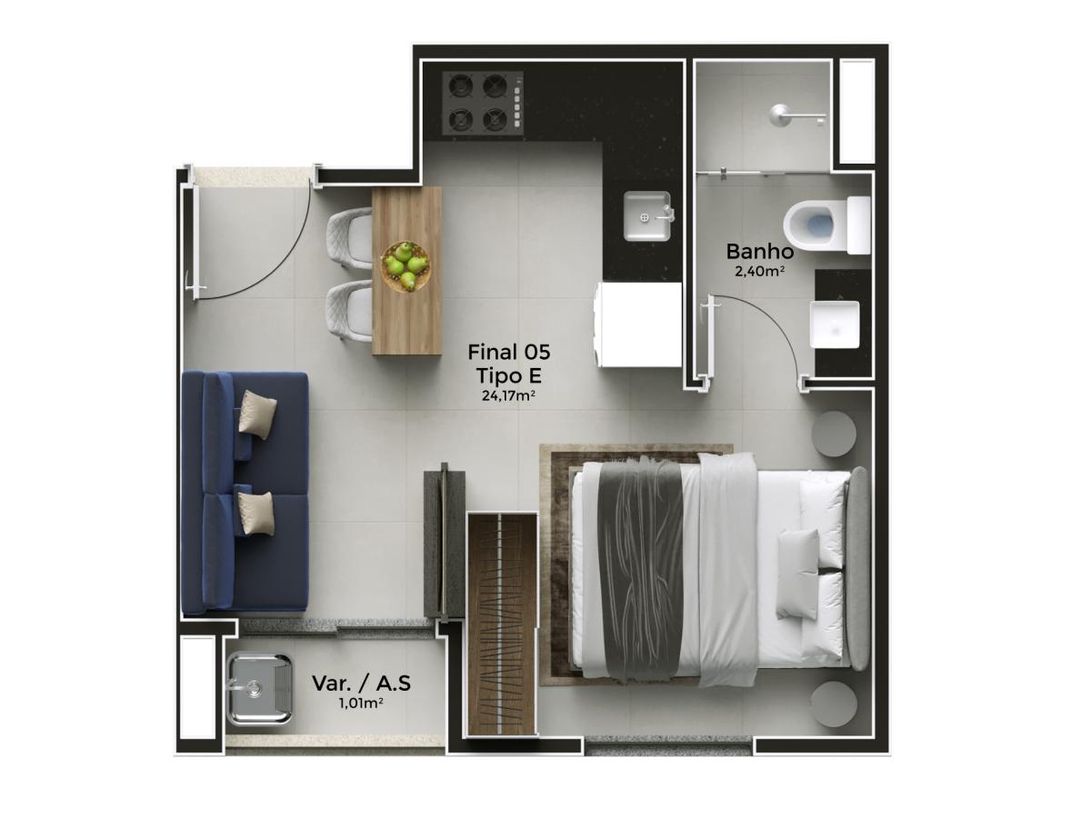 Apartamento, 2 quartos, 2469 m² - Foto 32