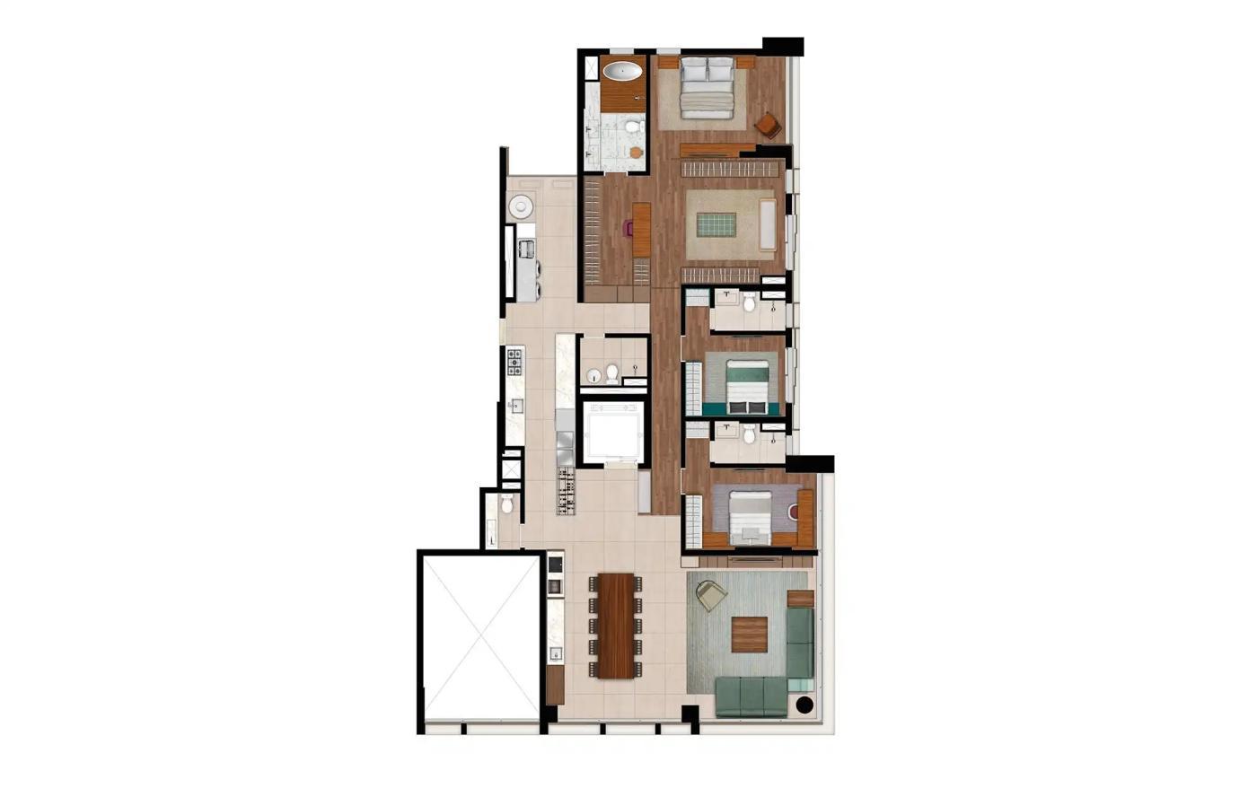 Apartamento, 4 quartos, 23410 m² - Foto 33