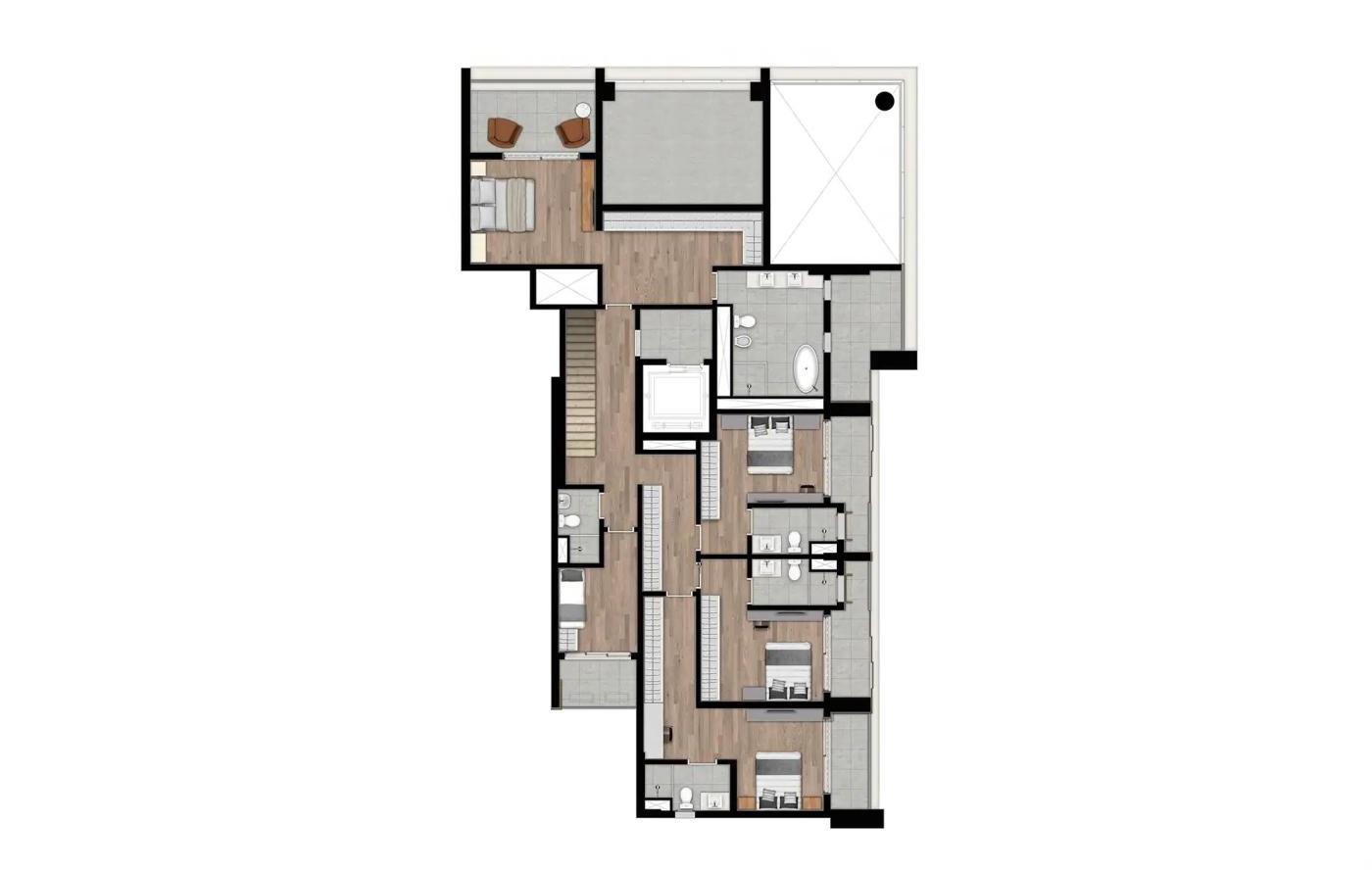 Apartamento, 4 quartos, 23410 m² - Foto 36