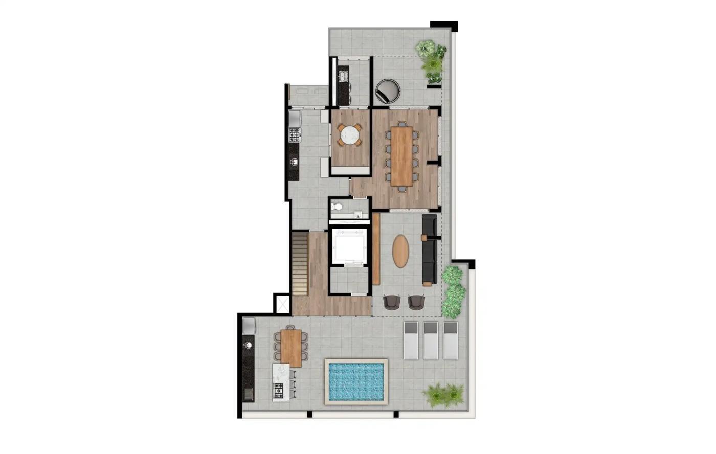 Apartamento, 4 quartos, 23410 m² - Foto 37