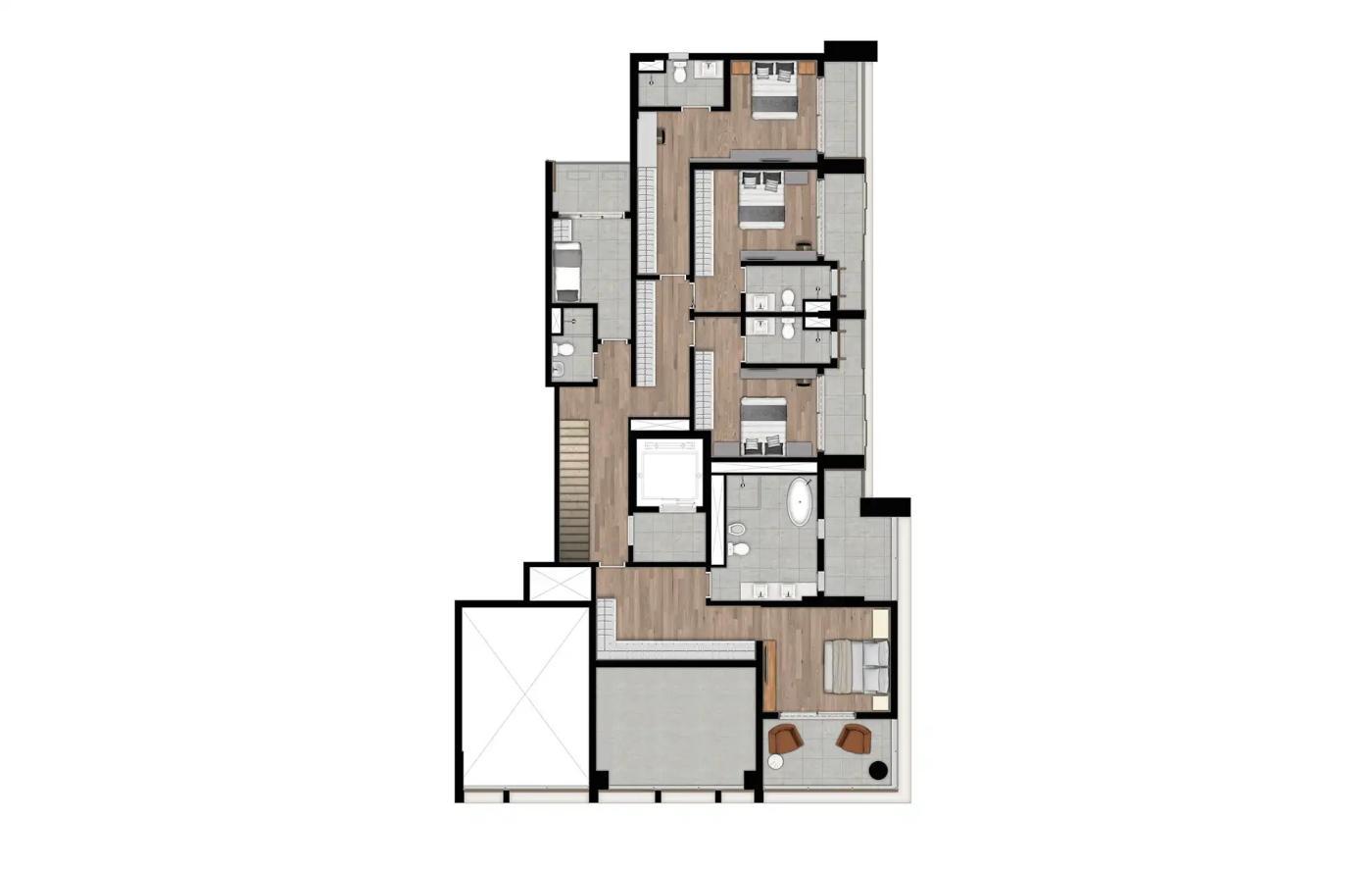 Apartamento, 4 quartos, 23410 m² - Foto 38