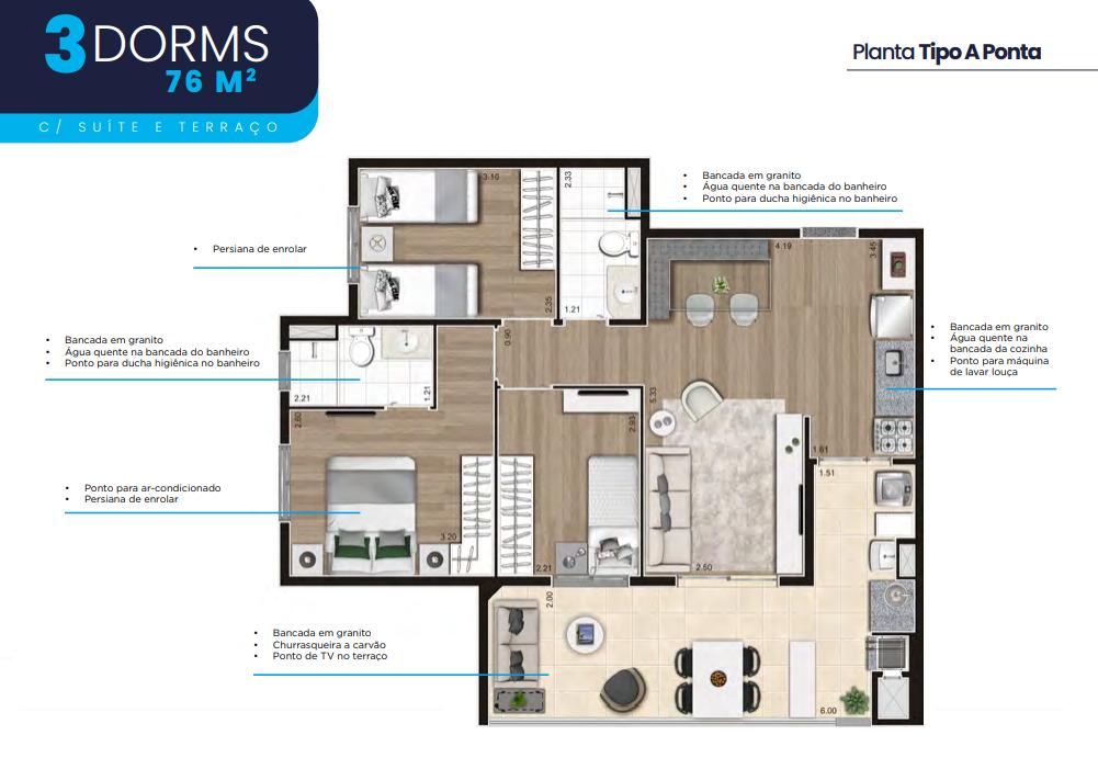 Apartamento, 3 quartos, 3976 m² - Foto 33