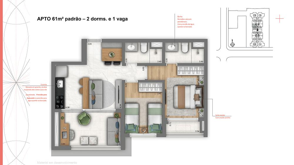 Apartamento, 3 quartos, 26143 m² - Foto 31
