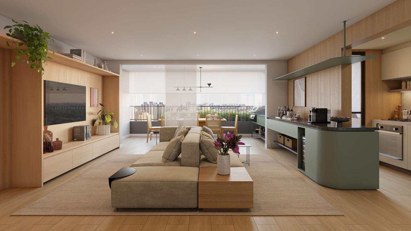 Apartamento, 3 quartos, 69173 m² - Foto 1