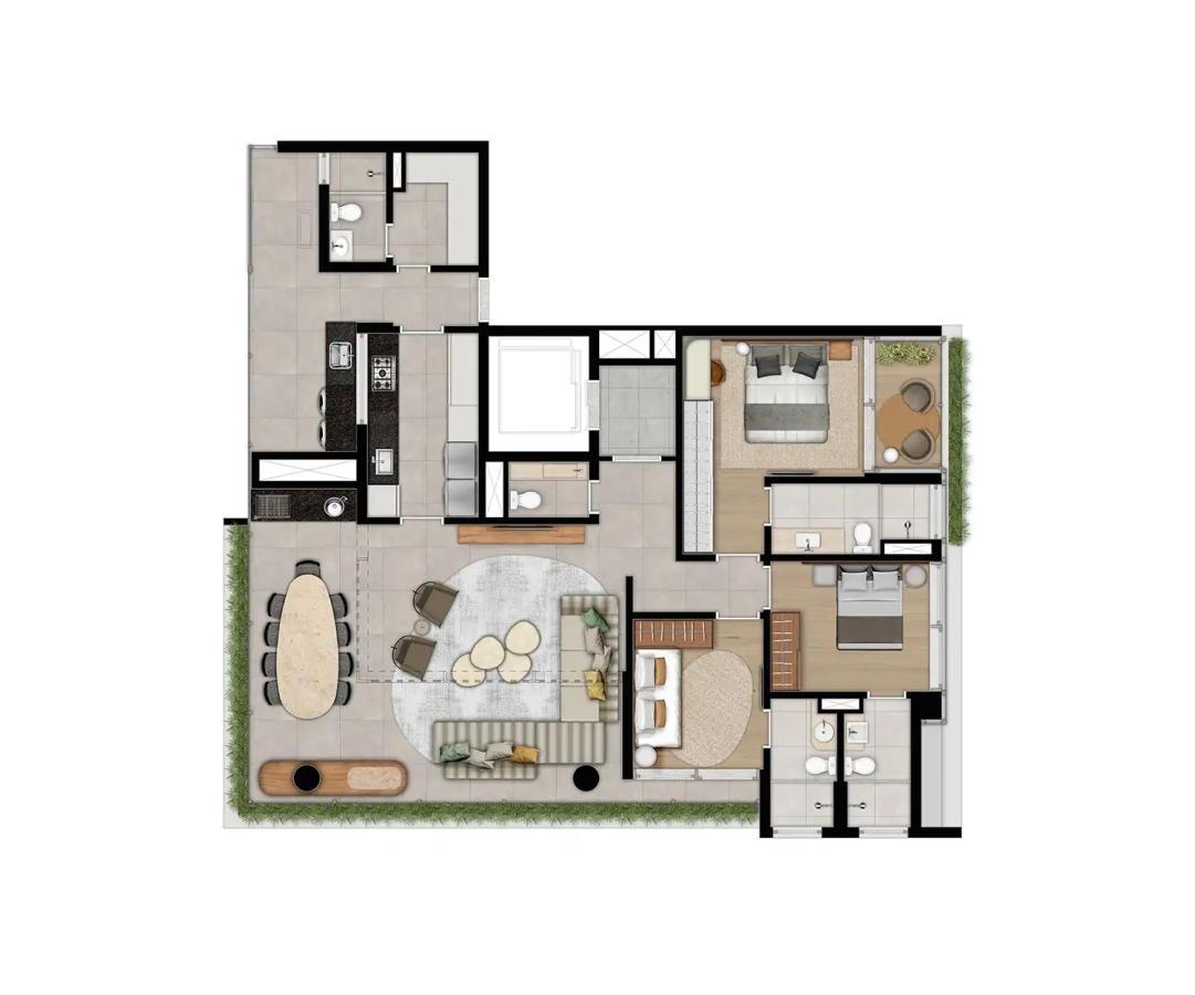 Apartamento, 4 quartos, 24194 m² - Foto 43
