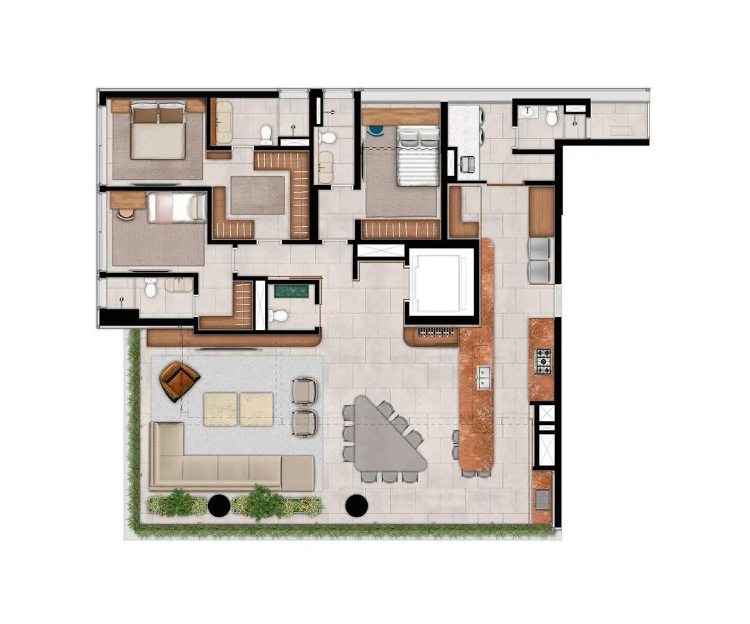Apartamento, 4 quartos, 24194 m² - Foto 46