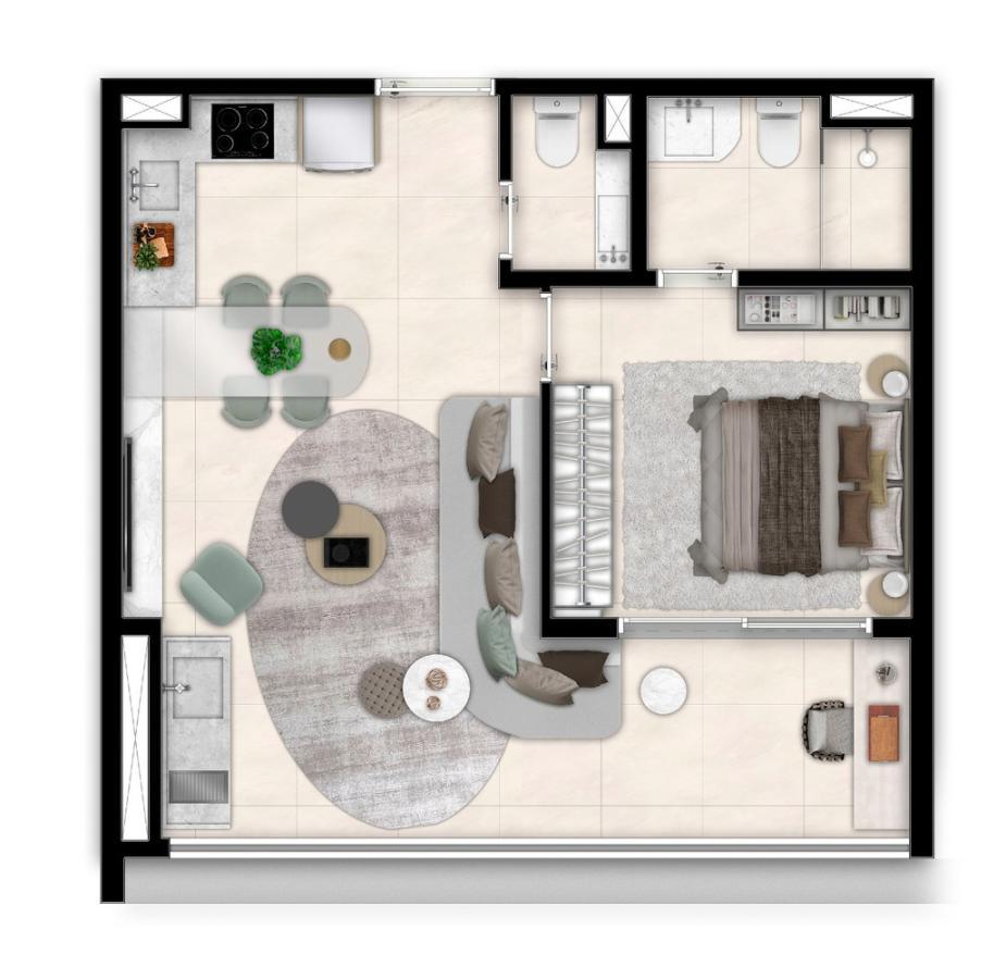 Apartamento, 2 quartos, 48125 m² - Foto 51