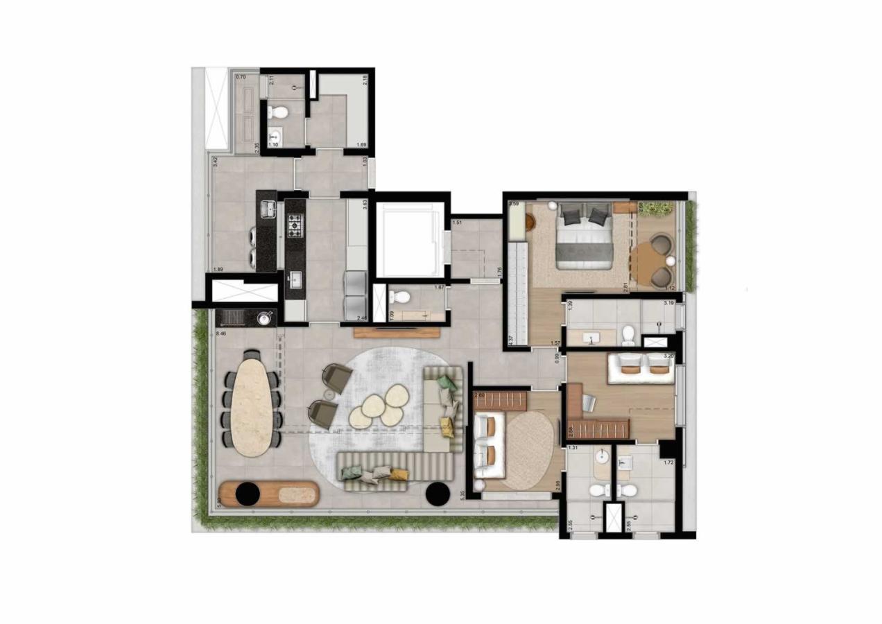 Apartamento, 4 quartos, 24194 m² - Foto 44