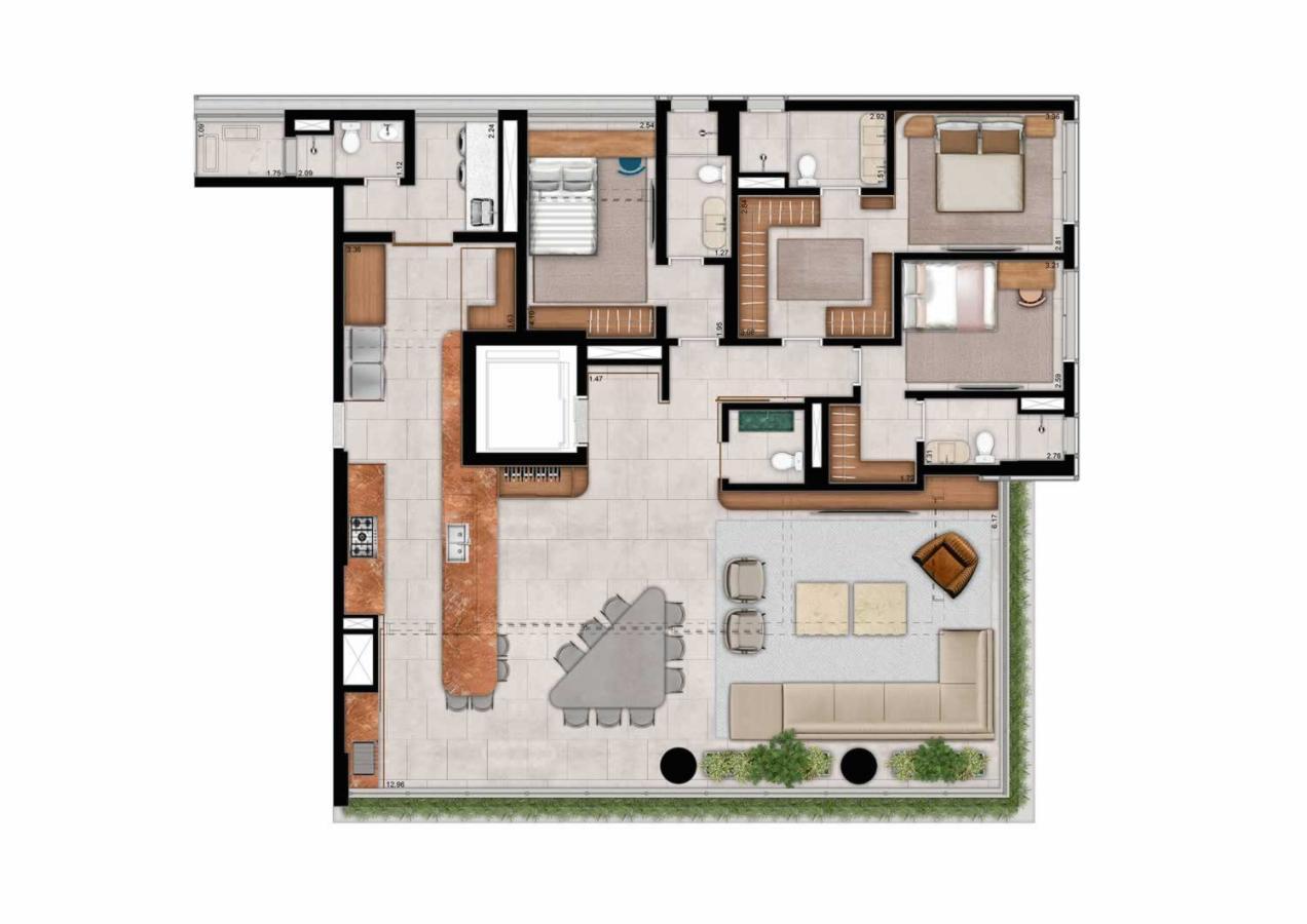 Apartamento, 4 quartos, 24194 m² - Foto 48